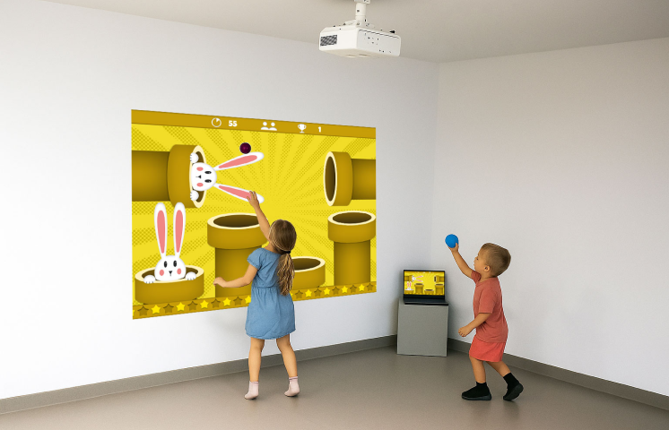 Interactive Sports Wall - Bottom View