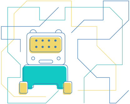 Interactive Games for a remote-controlled vehicle