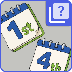 Ordinal numbers - Quiz
