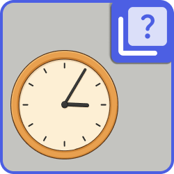 Clock faces - Quiz