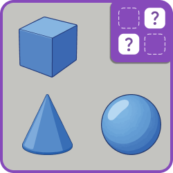 3D shapes - Pairs