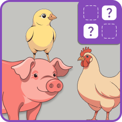 Farm animals - Pairs
