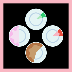 Mat: Cake Slices