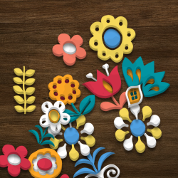 Folk Flowers