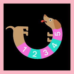 Mat: Dachshund – up ...
